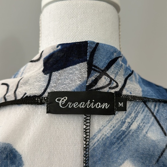 Kimono Open Wrap Robe-Style - Picture 3 of 3